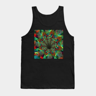 Pattern abstract Tank Top